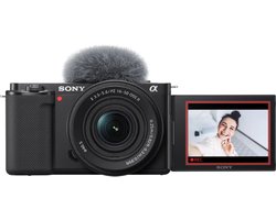 Sony ZV-E10 + 16-50mm lens - APS-C Systeemcamera - Vlogcamera