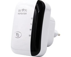 Garpex® WiFi Versterker Stopcontact - Sterk Signaal - 300Mbps - Inclusief Ethernet Kabel - Repeater - 300Mbps