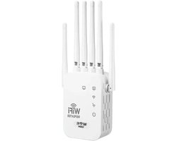 Internet Extender - Wifi Repeater - Netwerk Uitbreiden - Hoge Snelheid - 1115 m² Bereik - Wit