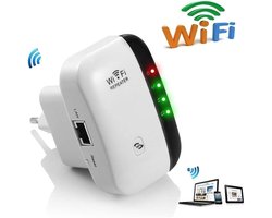 JeiibrZui Wifi-Versterker - Wifi-Toegangspunt - Dual-Band Tot 700 Mbps - 1 Stuks - Voor Huisgebruik Wit
