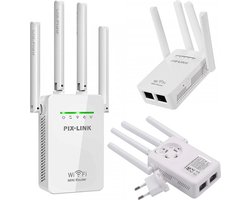 Krachtige Wifi-Repeater 300mb/s WPS signaalversterker - Wit