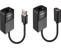 Lindy 43365 netwerkextender Netwerkzender & -ontvanger Zwart