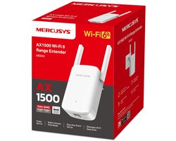 Mercusys ME60X netwerkextender Netwerkrepeater Wit 10, 100, 1000 Mbit/s