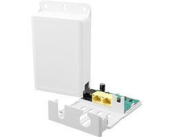 PoE Gigabit Extender - PoE Repeater - Netwerk Uitbreiden - 1-in-2-out Waterdicht - 250 meter - Wit