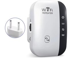 Premium DN229 | Mini Wifi Repeater | Draadloze Signaalversterker en Netwerk Enhancer | 2,4 GHz | Repeater- en Access Point-modus