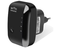 Premium DN229BK | Mini Wifi Repeater | Draadloze Signaalversterker en Netwerk Enhancer | 2,4 GHz | Repeater- en Access Point-modus | Zwart