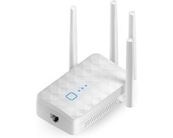 RWB® Wifi Versterker Stopcontact - Wifi Versterker - Wit - ‎12 x 10.5 x 10 cm