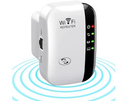 WiFi-extender - Wifi Versterker Stopcontact - Router Draadloos - Repeater - Booster - Extender - 300 Mbps