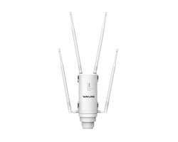 WiFi Repeater - WiFi Versterker - WiFi Extender - Draadloze Router - Outdoor Access Point - Lange Afstand WiFi Antenne - Dual Band 2.4G & 5G - Waterdicht - Snel Internet - Sterk Signaal - 1200Mbps - 4 Externe Antennes - PoE Ondersteuning
