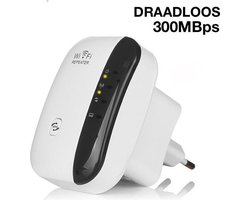 Wifi versterker - 300 Mbps - Draadloos - Booster - Router - Stopcontact - Repeater