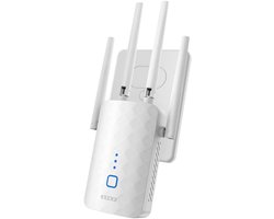 WiFi Versterker - Dual Port - Wifi Repeater met Ethernet poort - Stopcontact - WiFi Extender - WiFi Booster - 2.4GHz & 5GHz - Rheme