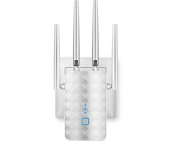 WiFi Versterker Stopcontact – 1200 Mbit/s – Dual Band 2.4G & 5G – WiFi Repeater – WiFi Booster – WiFi Extender – Inclusief Ethernetpoort & NL Handleiding