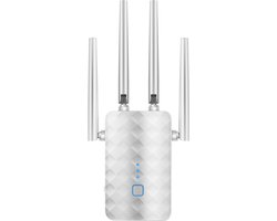 WiFi Versterker Stopcontact - 1200 Mbit/s - WiFi Repeater - 5.8G & 2,4 G - Dual-Band - WiFi Booster - WiFi Extender