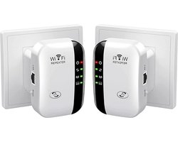 Wifi Versterker Stopcontact - Wifi Stopcontact 300 Mbit/s - Wifi Repeater - Internet Booster - Wifi Extender