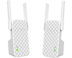 Wifi Versterker Stopcontact - Wifi Stopcontact 300 Mbit/s - Wifi Repeater Met 2 x 3dBi externe antennes - Internet Booster - Wifi Extender
