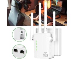 Wifi-Versterker/Signaalversterker - 300Mbps WiFi-Bereikverlenger - Draadloze Internetrepeater - Wifi-Repeater Met Ethernet-Poort
