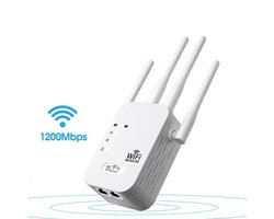 YAE WIFI Versterker - WIFI Versterker Stopcontact - WIFI Repeater - WIFI Booster - WiFi Extender - Geschikt voor 2.4 Ghz en 5.0 Ghz