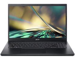 Acer Aspire 7 A715-76G-56M6 - 15.6'' FHD IPS - RTX 3050 - i5-12450H - 32GB Geheugen - 1TB M.2 SSD - Windows 11 Home - Toetsenbordverlichting