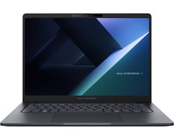 "ASUS ExpertBook B5 B5405CCA-LY0008X Intel Core Ultra 5 225H Laptop 35,6 cm (14"") WUXGA 16 GB DDR5-SDRAM 512 GB SSD Wi-Fi 7 (802.11be) Windows 11 Pro US International Zwart"