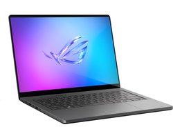 "ASUS ROG Zephyrus G14 GA403WW-QS075W - Laptop - 14"" 3K - OLED - AMD Ryzen AI 9 HX 370 - NVIDIA GeForce RTX 5080 - 32 GB DDR5 - 2 TB SSD - Windows 11 Home - QWERTY - grijs"