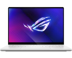 "ASUS ROG Zephyrus G16 GU605CR-QR111W Intel Core Ultra 9 285H Laptop 40,6 cm (16"") WQXGA 32 GB LPDDR5x-SDRAM 1 TB SSD NVIDIA GeForce RTX 5070 Ti Wi-Fi 7 (802.11be) Windows 11 Home Nederlands Wit"