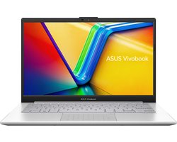 ASUS Vivobook Go 14 E1404FA-NK513W AMD Ryzen™ 5 7520U Laptop 35,6 cm (14") Full HD 8 GB LPDDR5-SDRAM 512 GB SSD Wi-Fi 5 (802.11ac) Windows 11 Home Nederlands Zilver