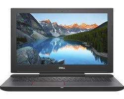 DELL G5 5587 Intel® Core™ i7 i7-8750H Laptop 39,6 cm (15.6") Full HD 16 GB DDR4-SDRAM 1,26 TB HDD+SSD NVIDIA® GeForce® GTX 1050 Ti Wi-Fi 5 (802.11ac) Windows 10 Home Zwart
