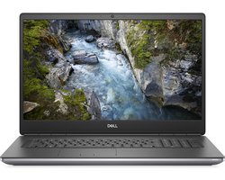 DELL Precision 7750 Intel® Core™ i9 i9-10885H Mobiel werkstation 43,9 cm (17.3") Full HD 16 GB DDR4-SDRAM 512 GB SSD NVIDIA Quadro RTX 3000 Wi-Fi 6 (802.11ax) Windows 10 Pro Zwart, Grijs