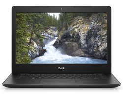 DELL Vostro 3480 Intel® Core™ i3 i3-8145U Laptop 35,6 cm (14") HD 4 GB DDR4-SDRAM 128 GB SSD Wi-Fi 5 (802.11ac) Windows 10 Pro Zwart