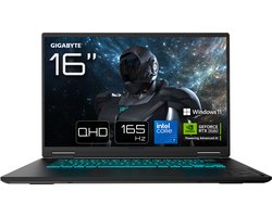 GIGABYTE GAMING A16 PRO DXHG4EECC4SH - Gaming Laptop - 16 inch - RTX 5070 Ti - Core 7 - 32GB/1TB - 165 Hz