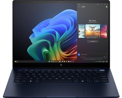 "HP EliteBook Ultra G1q AI PC Copilot+ PC Qualcomm Snapdragon X1E-78-100 Laptop 35,6 cm (14"") Touchscreen 2.2K 16 GB LPDDR5x-SDRAM 512 GB SSD Wi-Fi 6E (802.11ax) Windows 11 Pro Blauw"