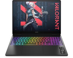 HP OMEN Gaming 16-ap0873nd Copilot+ PC AMD Ryzen AI 7 350 Laptop 40,6 cm (16") WQXGA 32 GB DDR5-SDRAM 1 TB SSD NVIDIA GeForce RTX 5070 Wi-Fi 6 (802.11ax) Windows 11 Home Zwart