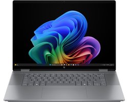 HP OmniBook X Flip 16 - Hybride 2-in-1 - 16 inch - Touchscreen 3K - 32GB/2TB SSD - Windows 11 - Zilver
