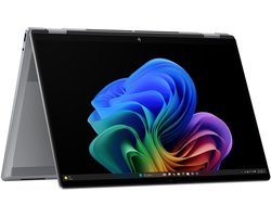 HP OmniBook X Flip NGAI 16-ar0772nd - 2-in-1 Copilot+ Laptop - 16 inch - OLED - AMD Ryzen AI 7 - 32 GB RAM - 1000 GB SSD - Windows 11 Home