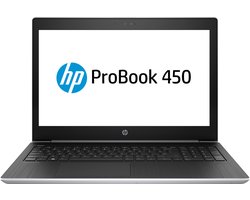 HP ProBook 450 G5 Intel® Core™ i5 i5-7200U Laptop 39,6 cm (15.6") Full HD 8 GB DDR4-SDRAM 256 GB SSD Wi-Fi 5 (802.11ac) Windows 10 Pro Zwart, Zilver
