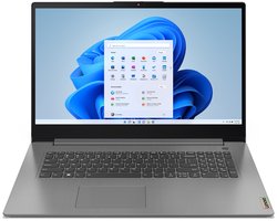 Lenovo IdeaPad 3 17IAU7 Intel® Core™ i5 i5-1235U Laptop 43,9 cm (17.3") Full HD 16 GB DDR4-SDRAM 512 GB SSD Wi-Fi 6 (802.11ax) Engels Grijs