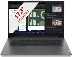 Lenovo V17 G4 IRU 83A2 Intel Core i7-1355U (12MB Cache), 16GB DDR4-SDRAM, 512GB SSD, 43.9 cm (17.3") Full HD 1920 x 1080 IPS, Intel Iris Xe Graphics, WLAN, Webcam, Windows 11 Pro 64-bit