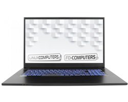 Linux laptop 17,3" | i5-1335U | 16 GB ram | 512 GB SSD | MET DVD-Writer | Linux naar keuze, Ubuntu, Linux Mint, Debian, QWERTY
