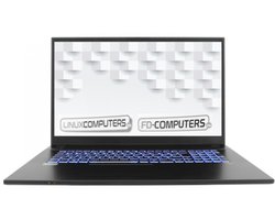 Linux laptop 17,3" | i7-1355U | 16 GB ram | 1 TB SSD | MET DVD-Writer | Linux naar keuze, Ubuntu, Linux Mint, Debian, QWERTY