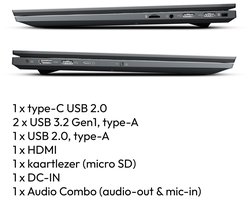 MEDION E15433 - Laptop, - Intel® Core™ i5-1235U- 15,6'' FHD-beeldscherm - 512 GB SSD - 16 GB RAM