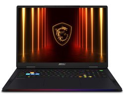 MSI Raider 18 HX AI A2XWJG-232NL - Gaming Laptop - Core Ultra 9 - RTX 5090 - 64GB/4000GB - 120 Hz - 18 inch