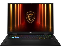MSI Vector 18 HX AI A2XWHG-815NL - Gaming Laptop - 18 inch - RTX 5070 Ti - 240 Hz