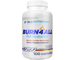 ALLNUTRITION | Burn4all fat reductor | 100 Capsules | Energy | Metabolism | Fatburner | 100 capsules