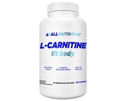 ALLNUTRITION | L-Carnitine | Vetverbrander, Energie en Betere Vorm voor Je Lichaam | 120 Capsules |