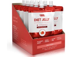 Be Keto | Diet Jelly Konjac | Fresh Strawberry | 10 Knijpzakjes | 10 x 150 gram
