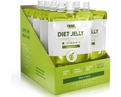 Be Keto | Diet Jelly Konjac | Green Apple | 10 Knijpzakjes | 10 x 150 gram