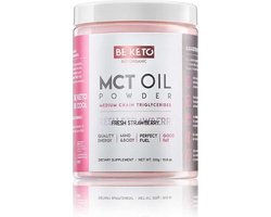 Be Keto | MCT Oil Powder | Fresh Strawberry | 1 x 300 gram