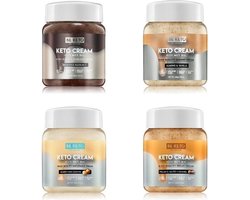 Be Keto | Mix Keto Cream | Voordeelpakket | 4 x Keto Cream