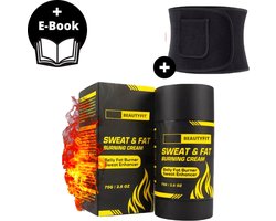 BeautyFit® - Afslankband buik + Afslankgel - Snel Afvallen - Afslank creme - Buikvet Verbranden - Alternatief Afslankpillen - Fatburner - Valentijn Cadeautje Voor Haar / Hem