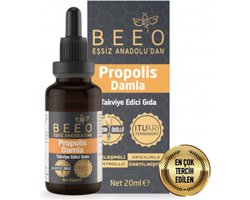 Beeo Puur Propolis Damla Grote Bron van Antioxidanten - Natuurlijke Ondersteuning van het Immuunsysteem 20 ml